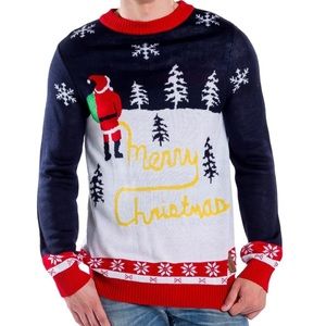 Tipsy Elves Yellow Snow Sweater